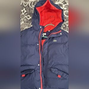 Big boys winter coat lacoste size 12